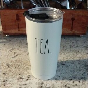 Rae Dunn Tea Tumbler Cup with Lid
